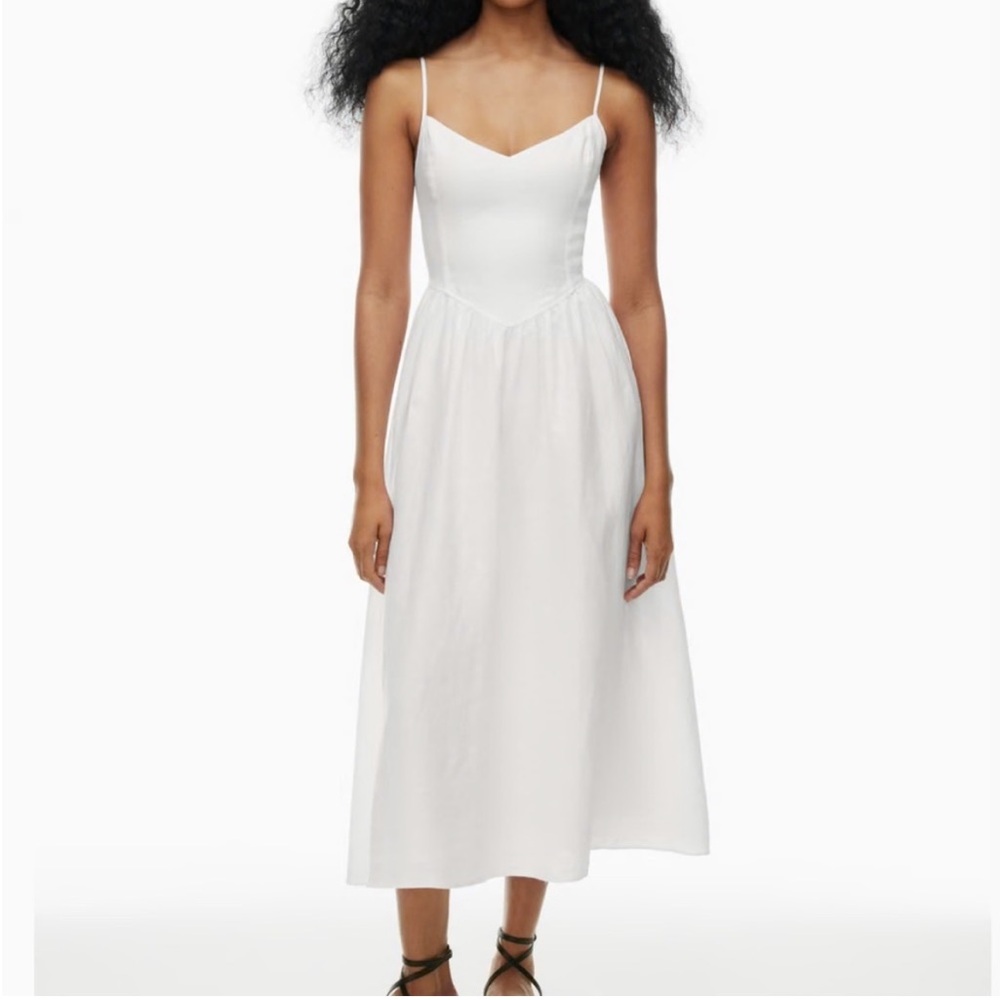 Aritzia Influence Wilfred Linen Dress